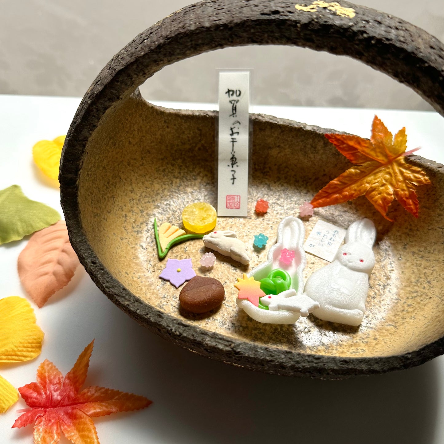 【お月見限定】そっとひらくと うさぎ うさぎ