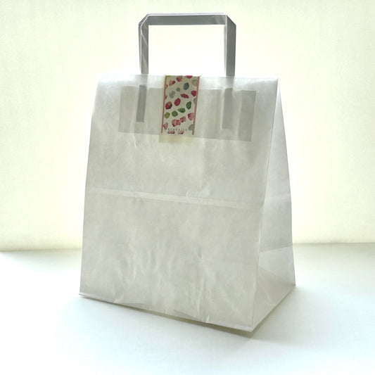 手提げ袋(白 中)