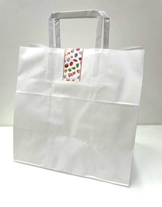 手提げ袋(白 大)