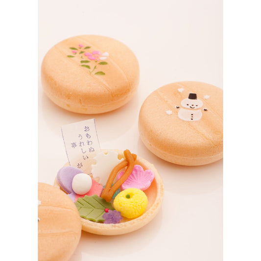 そっとひらくと ゆきふわり 3個入